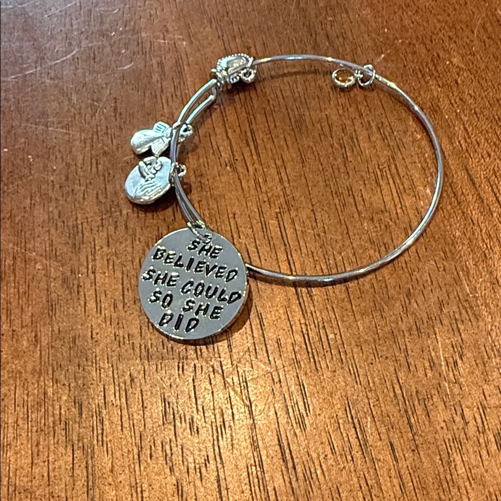 Silver Inspirational Charm Bracelet